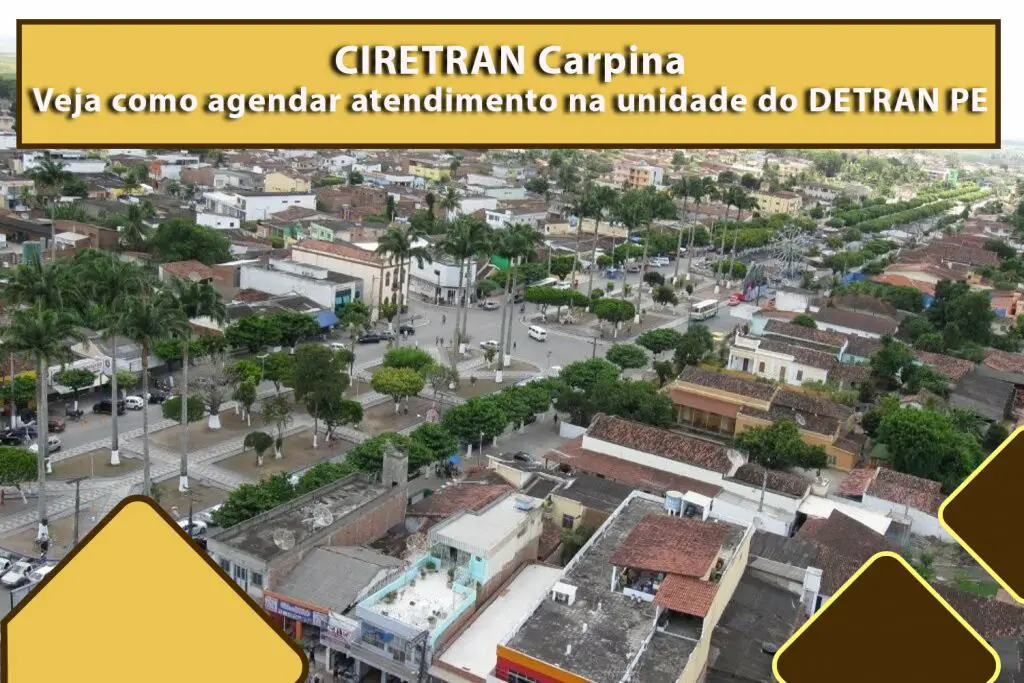 Os habitantes de Carpina que precisarem de serviços do Departamento Estadual de Trânsito de Pernambuco podem procurar a 30ª Circunscrição Regional de Trânsito (CIRETRAN).