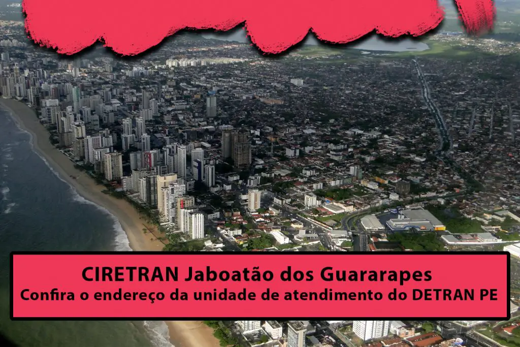 Os cidadãos de Jaboatão dos Guararapes que precisam realizar serviços do DETRAN-PE podem procurar a Circunscrição Regional de Trânsito (CIRETRAN) localizada no município.