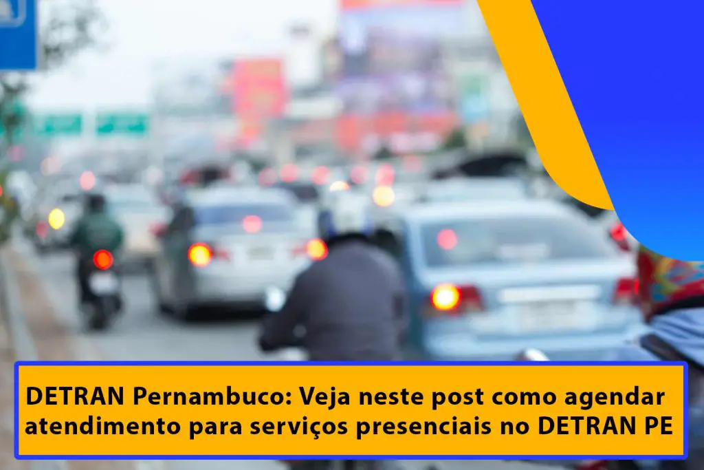 Agendamento Atendimento DETRAN Pernambuco