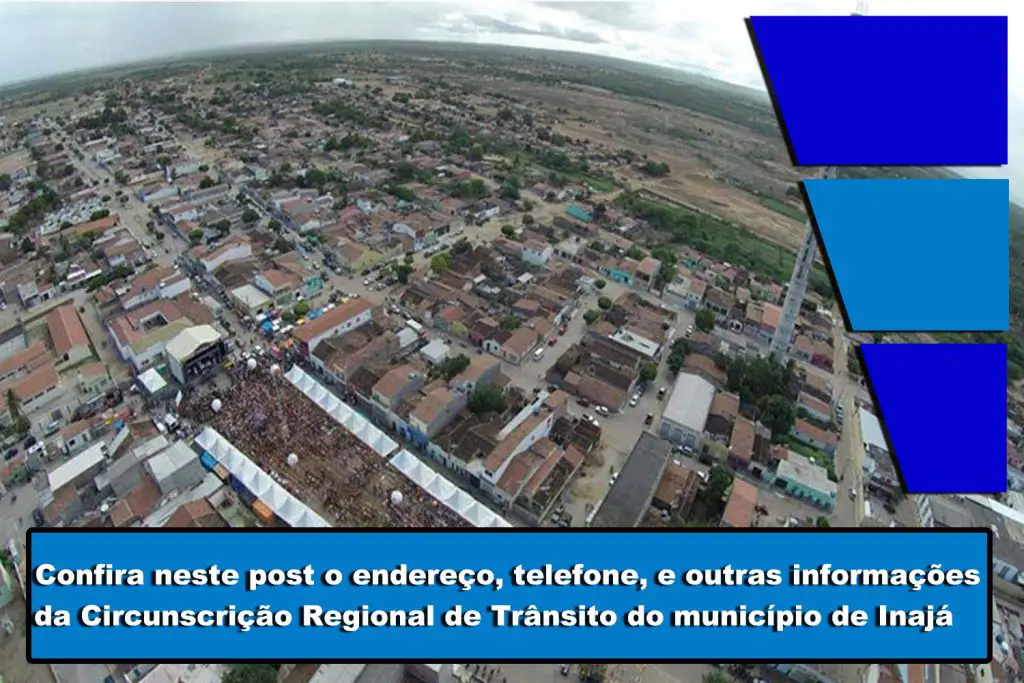 Antes de comparecer à 47ª Circunscrição Regional de Trânsito (CIRETRAN) do município de Inajá, agende o seu atendimento através do site do Departamento Estadual de Trânsito de Pernambuco.