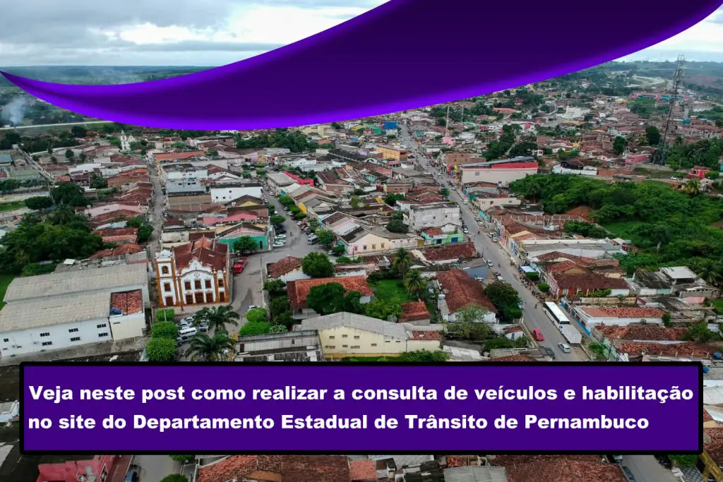 Os cidadãos de Paudalho podem realizar diversos serviços no site do Departamento Estadual de Trânsito de Pernambuco.