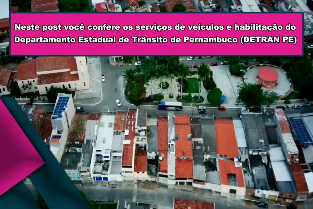 Você sabia que é possível fazer a consulta de pontuações na carteira, identificação de condutor e outras informações, no site do Departamento Estadual de Trânsito de Pernambuco?