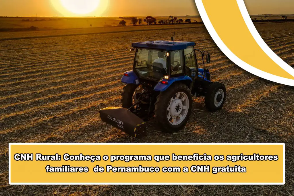 Todos os agricultores familiares do estado de Pernambuco podem obter a Primeira Habilitação, Renovação de CNH ou Adição de Categoria A (moto) ou B (carro) de forma gratuita por intermédio do Programa CNH Rural.