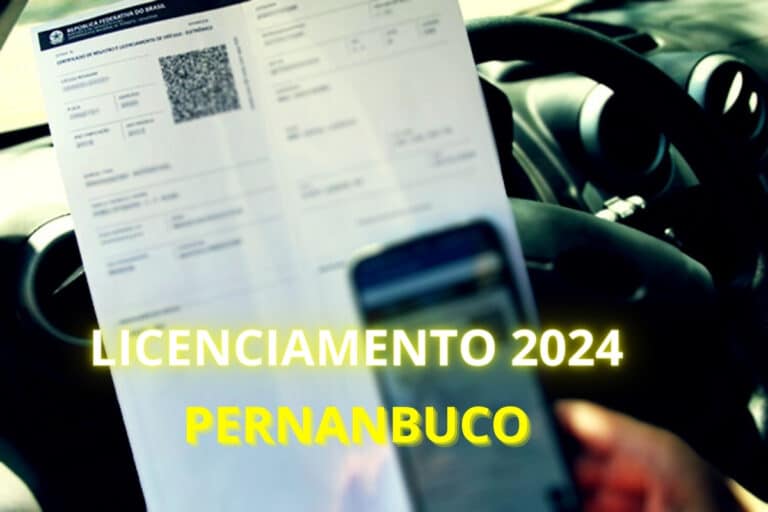 Licenciamento Anual 2024 Detran PE